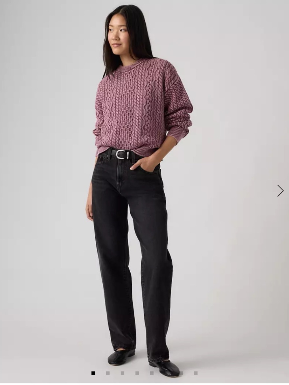 Levi’s Easy Dad Jeans - Rebel Edge Black